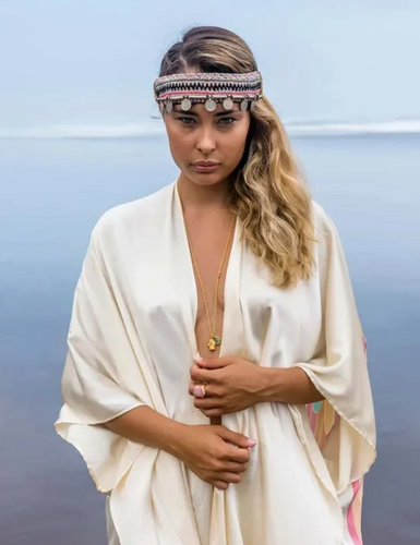 Archangel Gabriel Kimono Cream Pastel Wings 85cm