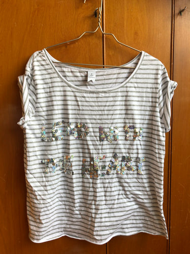 Lead with the Heart Sequin Tee